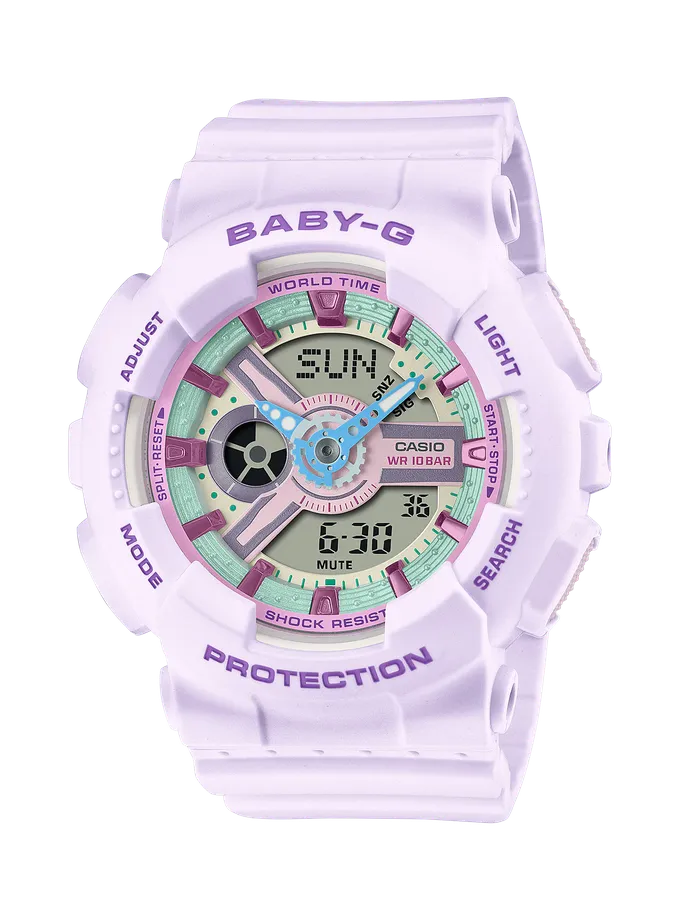 G-SHOCK BA110XPM-6A Baby-G Women's Watch Free shipping