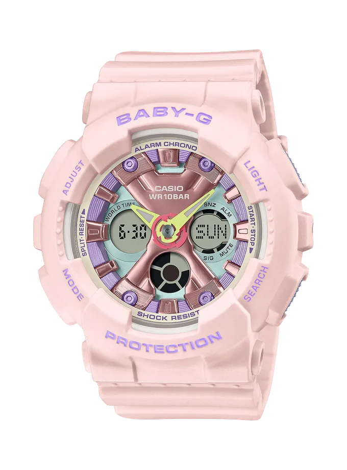 G-SHOCK BA130PM-4A Baby-G Women's Watch High Quality