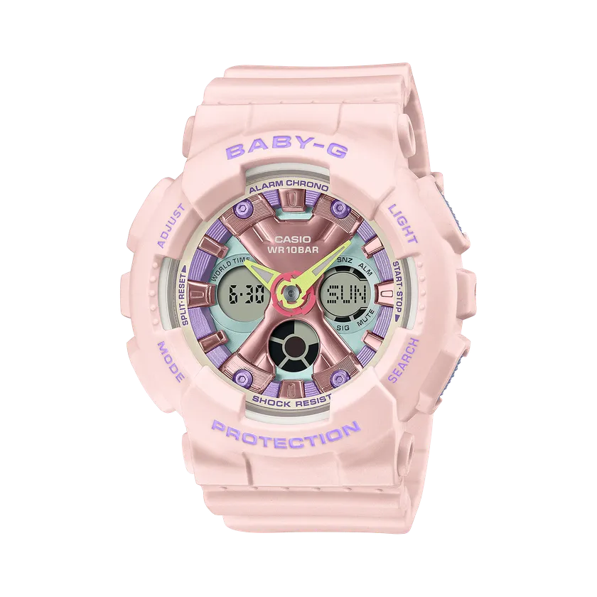 G-SHOCK BA130PM-4A Baby-G Women's Watch High Quality