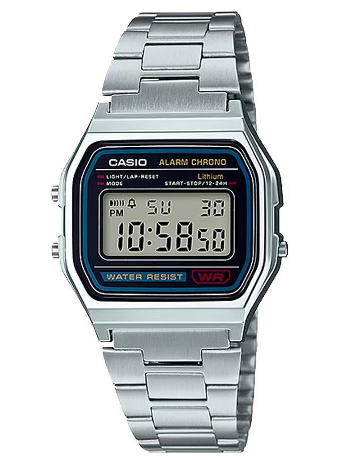 G-SHOCK CASIO VINTAGE A158WA-1 Watch Free shipping