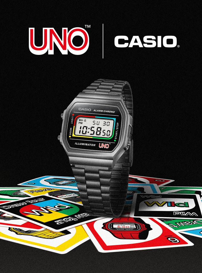 G-SHOCK CASIO VINTAGE A168WEUC-1A UNO LIMITED EDITION Watch Best Price