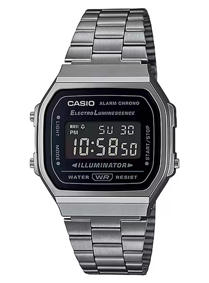 G-SHOCK CASIO VINTAGE A168WGG-1B Watch Same Day Delivery