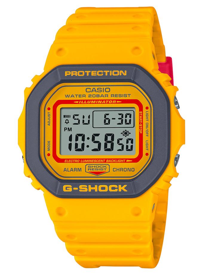 G-SHOCK DW5610Y-9 90s Sport Series Watch Same Day Delivery