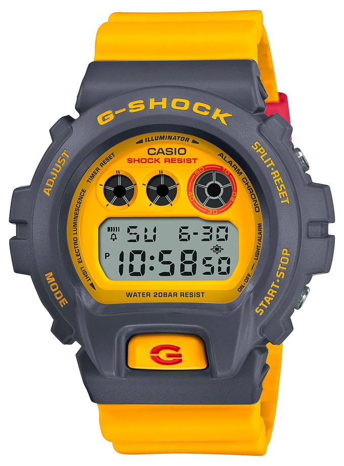 G-SHOCK DW6900Y-9 90s Sport Series Watch For Sale