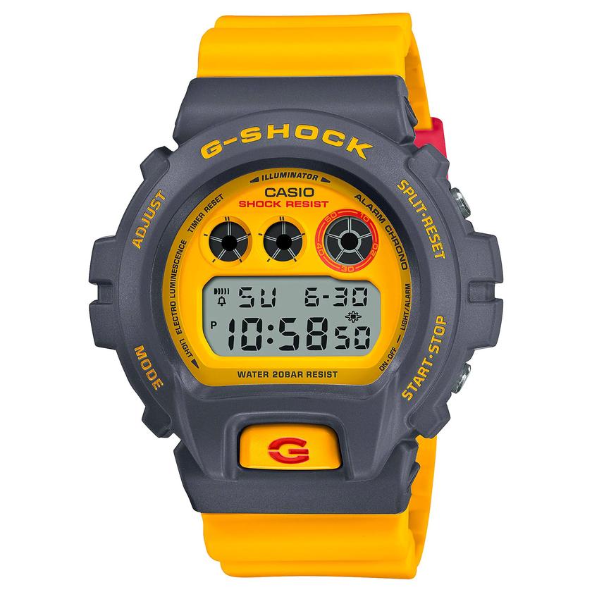 G-SHOCK DW6900Y-9 90s Sport Series Watch For Sale