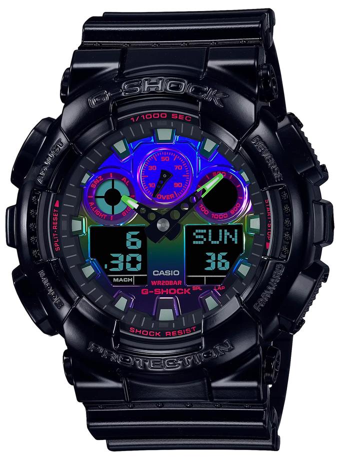 G-SHOCK GA100RGB-1A Gamer RGB Series Watch Best Seller