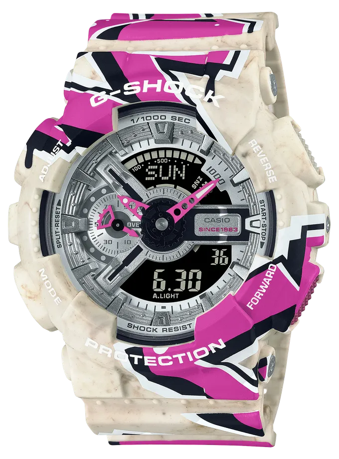 G-SHOCK GA110SS-1A Street Spirit Watch Free shipping