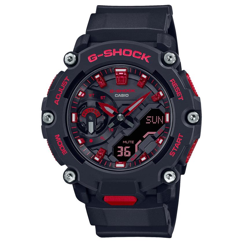 G-SHOCK GA2200BNR-1A Ignite Red Watch Best Seller