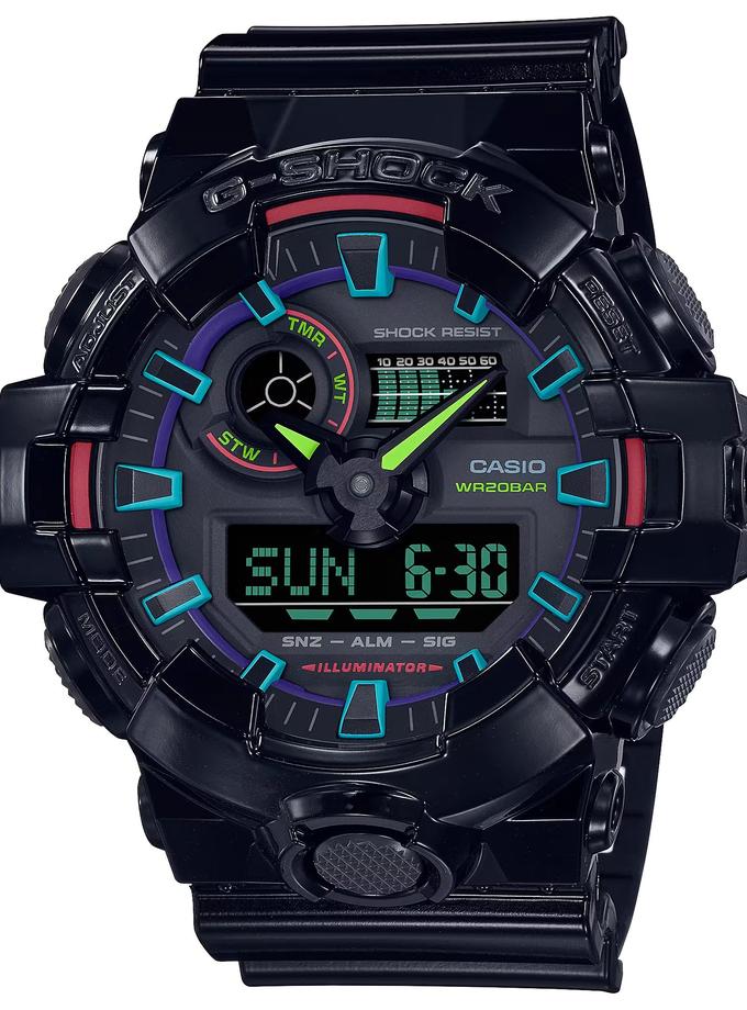 G-SHOCK GA700RGB-1A Gamer RGB Series Watch For Sale