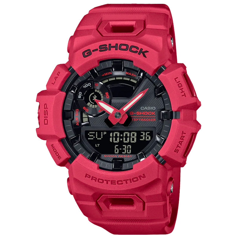 G-SHOCK GBA900RD-4A BURNING RED WATCH High Quality