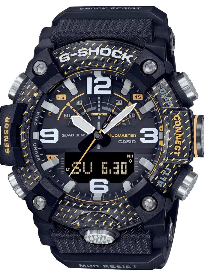 G-SHOCK GGB100Y-1A Yellow Accent Series Mudmaster Men's Watch For Sale