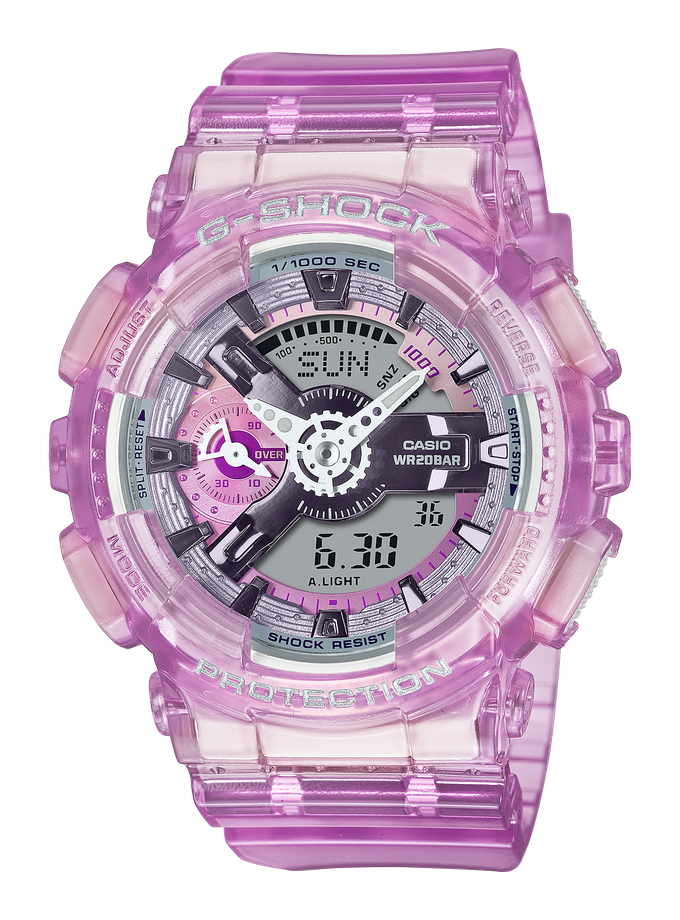 G-SHOCK GMAS110VW-4A Transparent Women's Watch New Arrival