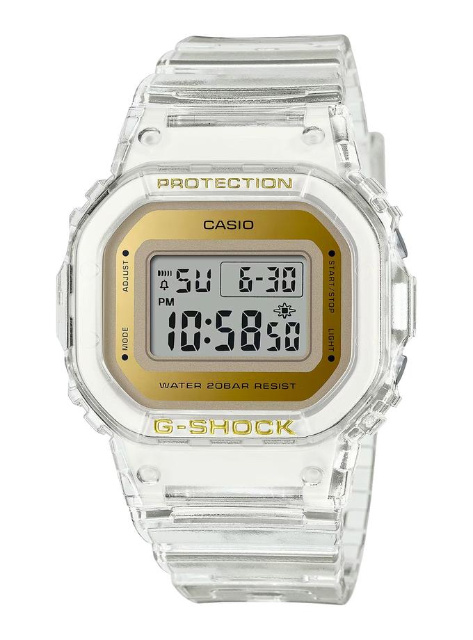 G-SHOCK GMDS5600SG7 Transparent Gold Women's Watch New Arrival