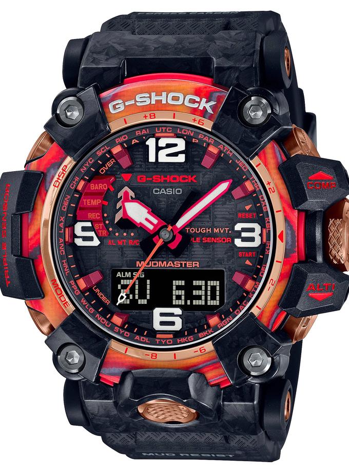 G-SHOCK GWG2040FR-1A 40th Anniversary Flare Red Mudmaster Men's Watch Best Price