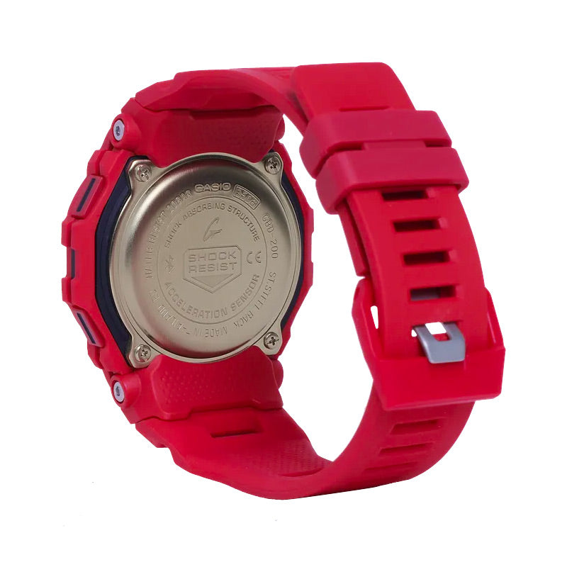 G-SHOCK MOVE GBD200RD-4 BURNING RED WATCH Best Seller