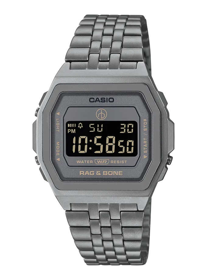 G-SHOCK Rag & Bone X Casio Vintage A1000RCG-8B Limited Edition Watch Same Day Delivery