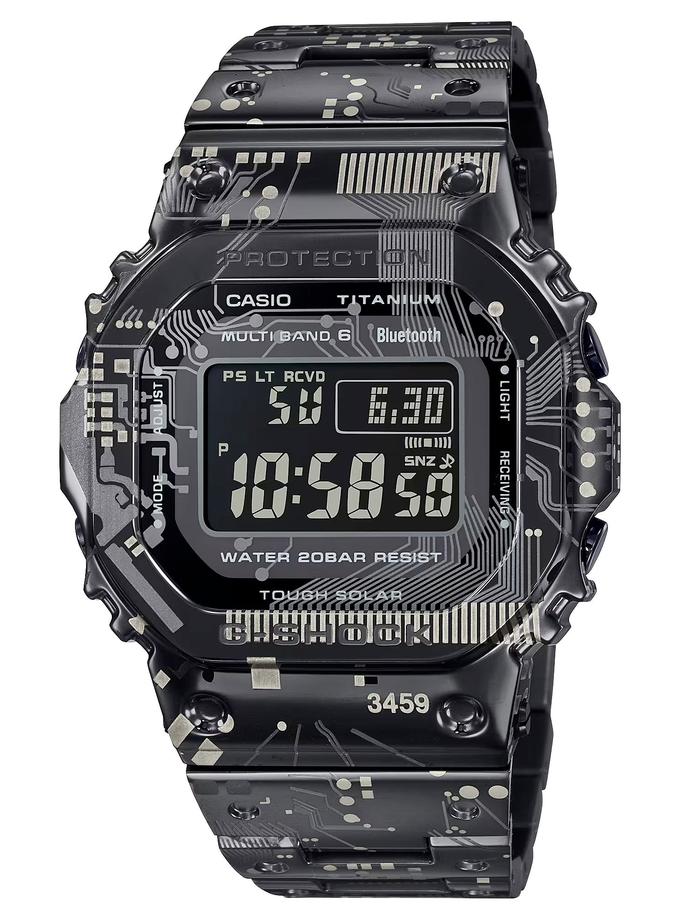 G-SHOCK TITANIUM CIRCUIT CAMO GMWB5000TCC1 LIMITED EDITION WATCH High Quality