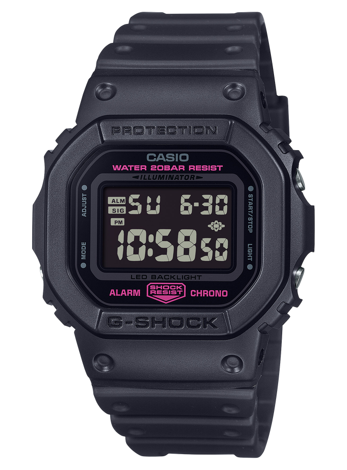 G-SHOCK X PINK RIBBON DW5600PK-1 Men's Watch Best Buy